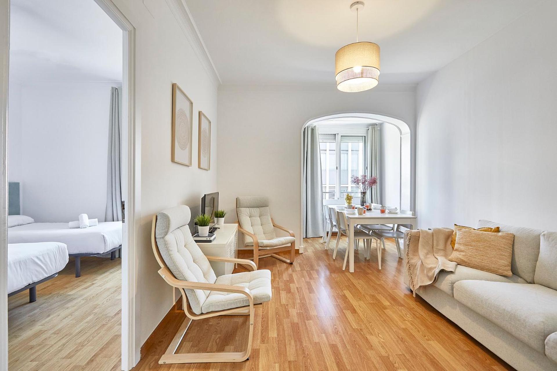 Bbarcelona Central Eixample Flat Luaran gambar