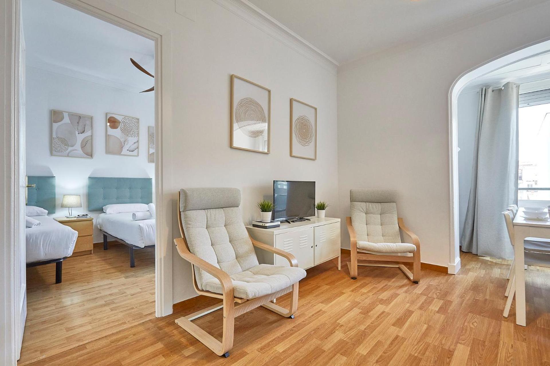 Bbarcelona Central Eixample Flat Luaran gambar